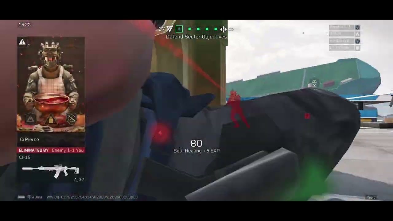 Testing new guns