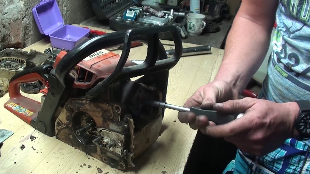 Naprawa piły spalinowej Stihl 023