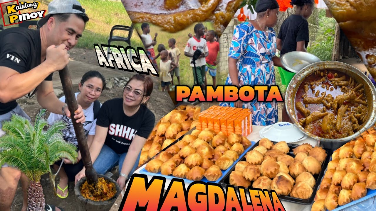 MAGDALENA ikaw ay Pinalad sa Ikunde Africa #kalutongpinoysaafrica  #feedingprogram 
