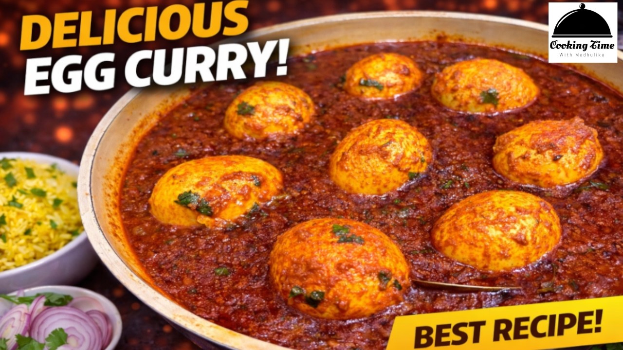 Egg Masala Curry | Tasty Egg Recipe | अंडा मसाला करी