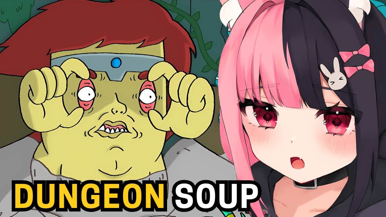ПЕРВАЯ реакция на Dungeon Soup | Chaotic Good Barbarian