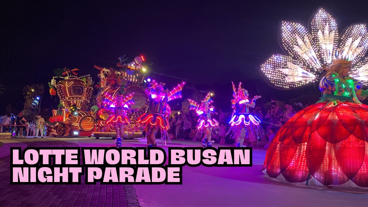 Lotte World Adventure Busan Night Parade