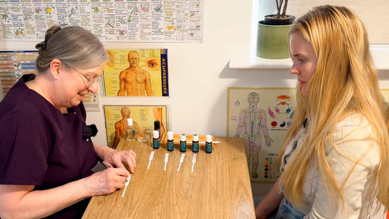 ASMR Focused Hand Care with Aroma Strip Testing (Unintentional ASMR, Real person ASMR)