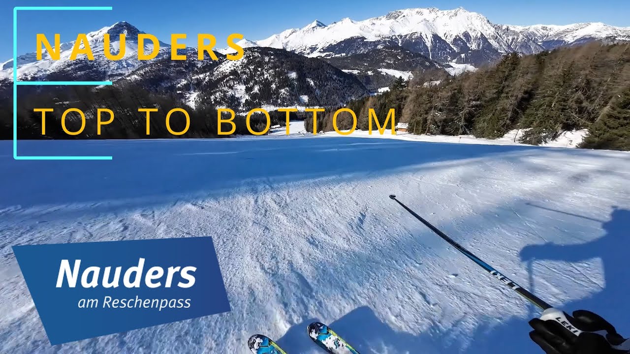 (AT) Nauders | Piste n.5 + n.28 + n.27 + n.1 | Top to Bottom