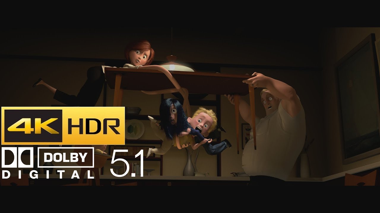 The Incredibles - Family Dinner (HDR - 4K - 5.1)