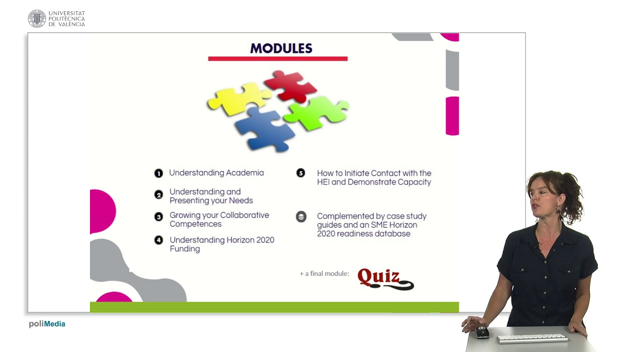 THE INNOVATION ALLIANCE. The Training course |  | UPV