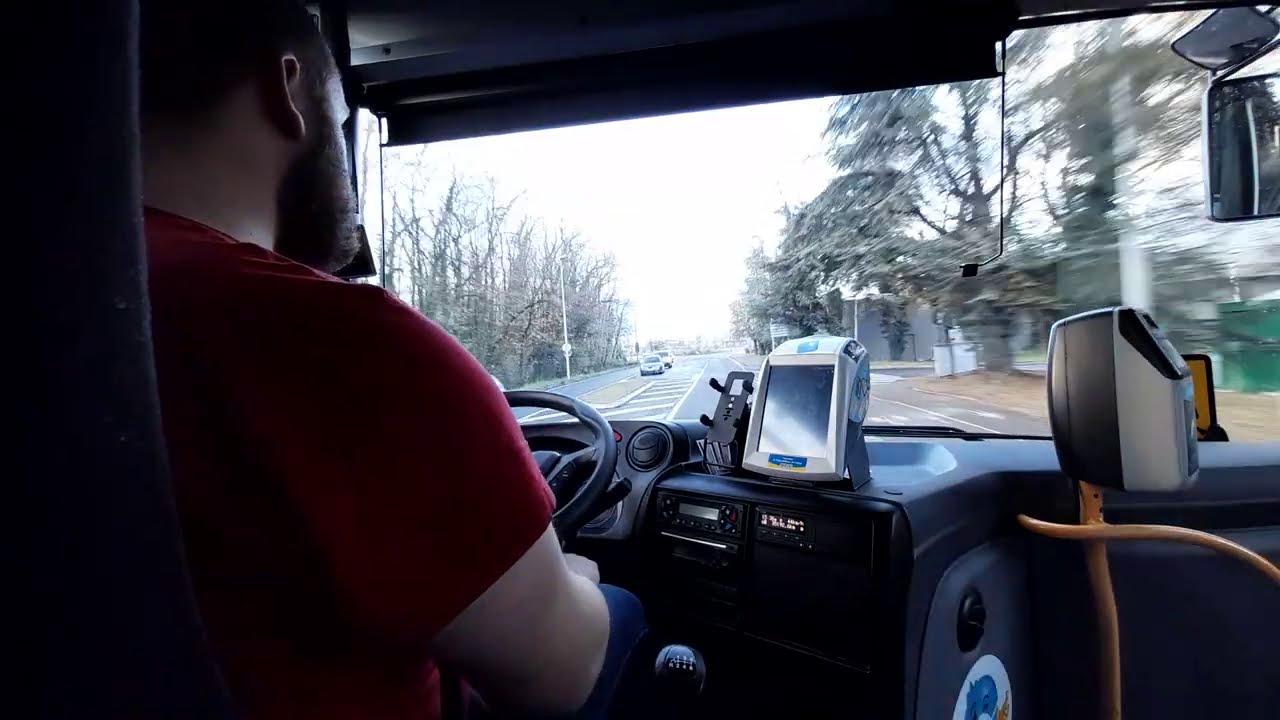 Départ du dépôt en Iveco Crossway