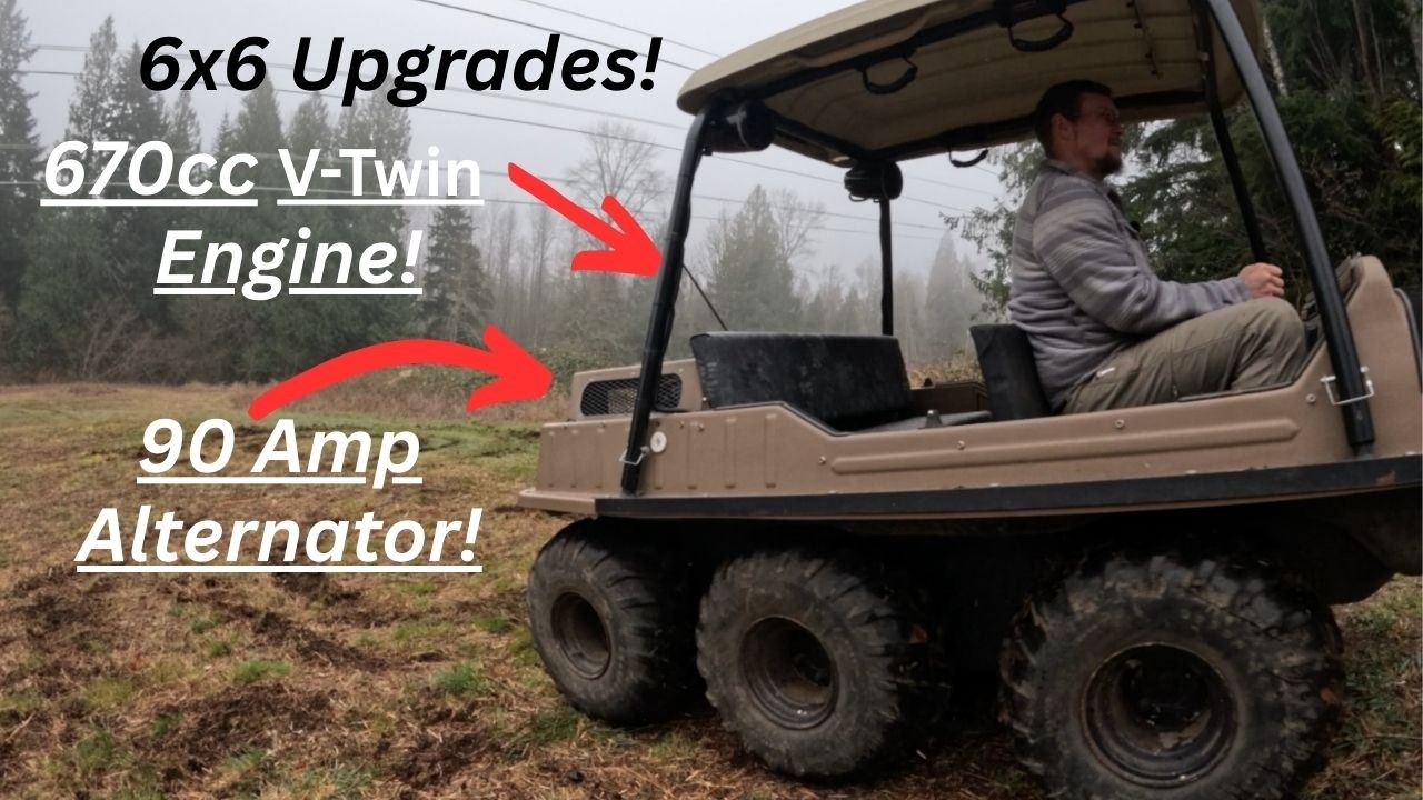 My 1990 Max 4 6x6 Amphibious with UPGRADES!