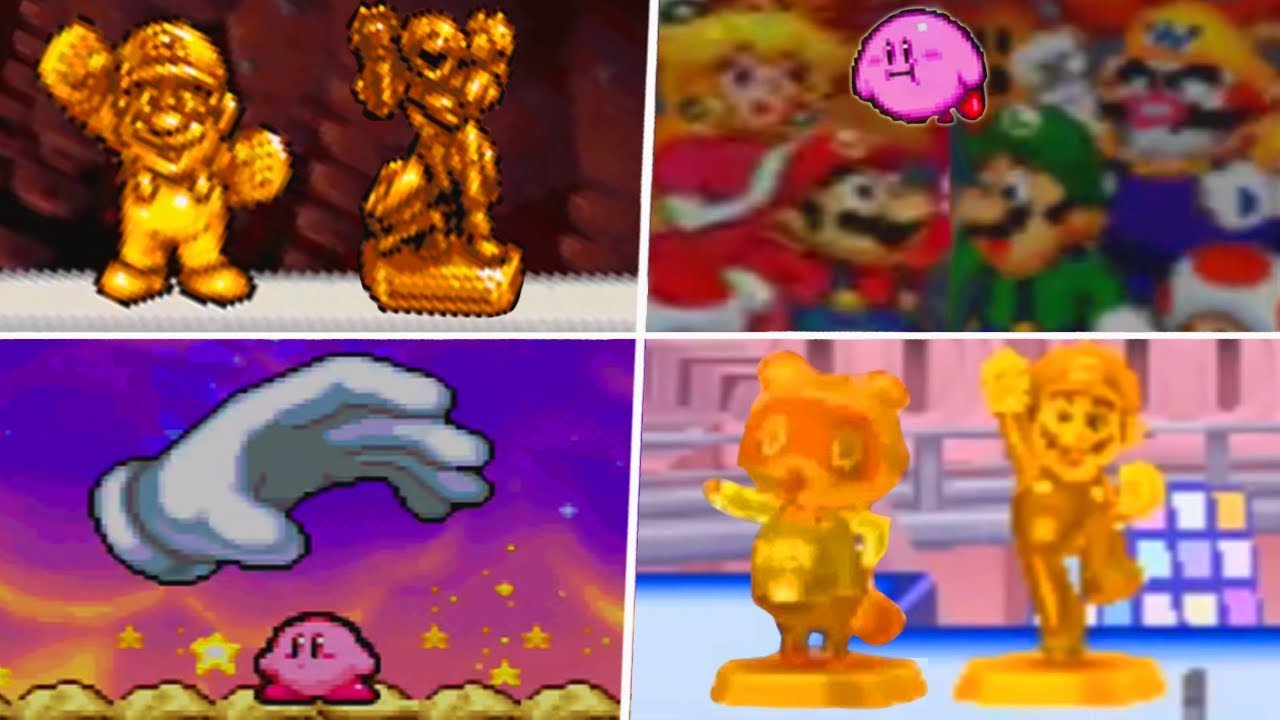 Evolution of Nintendo Easter Eggs & Cameos in Kirby Games (1992 - 2019)