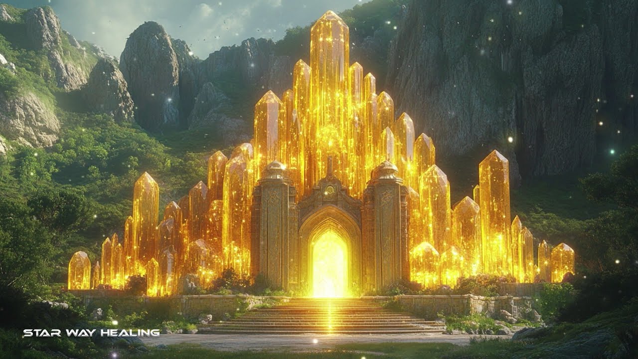 528Hz The Citrine Temple &bull; Align with Abundance Energies &bull; Solar Plexus Energy Alignment