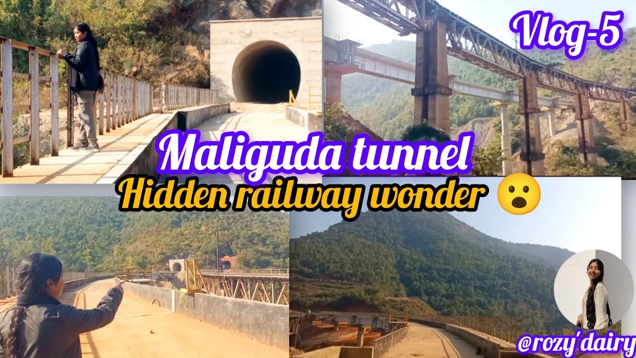 Maliguda Tunnel 🤩|odisha's Hidden Railway Wonder | Vlog 5 #vlog #travel #railway #youtube #subscribe