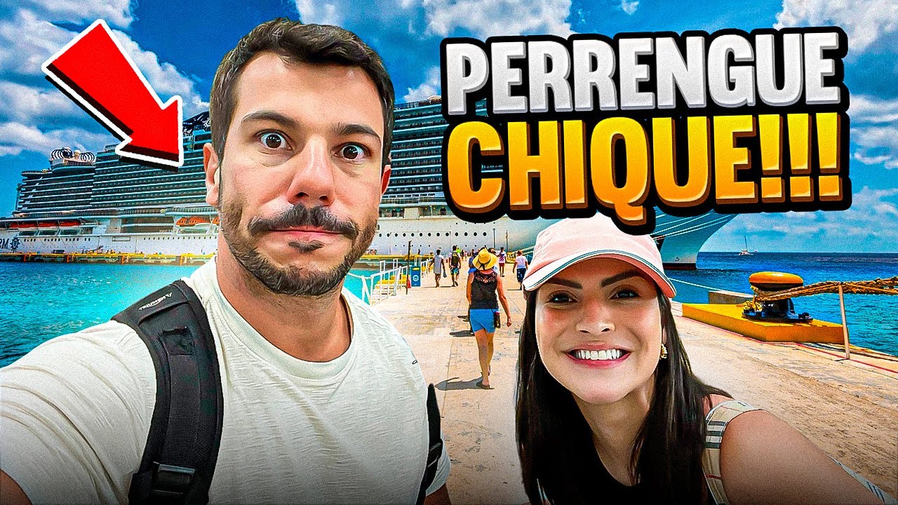 VIAJANDO DE NAVIO! ERRAMOS FEIO! MSC FANTASIA