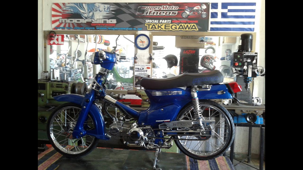HONDA GLX 105cc POLINI 4 VALVE & DRAG PARTS SIFNEOS