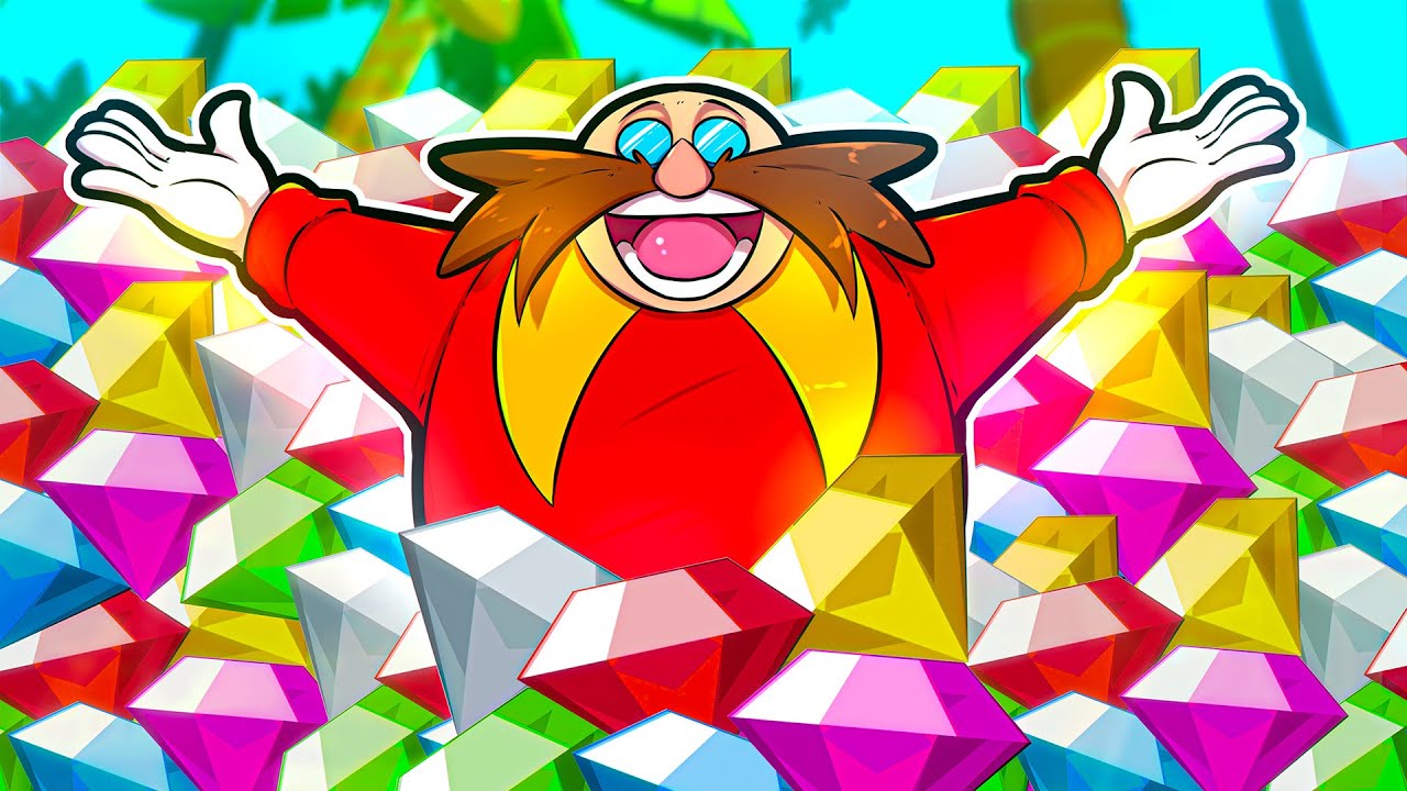 O ROBOTNIK É UM VICIADO EM ESMERALDAS! (ANIMAÇÃO)
