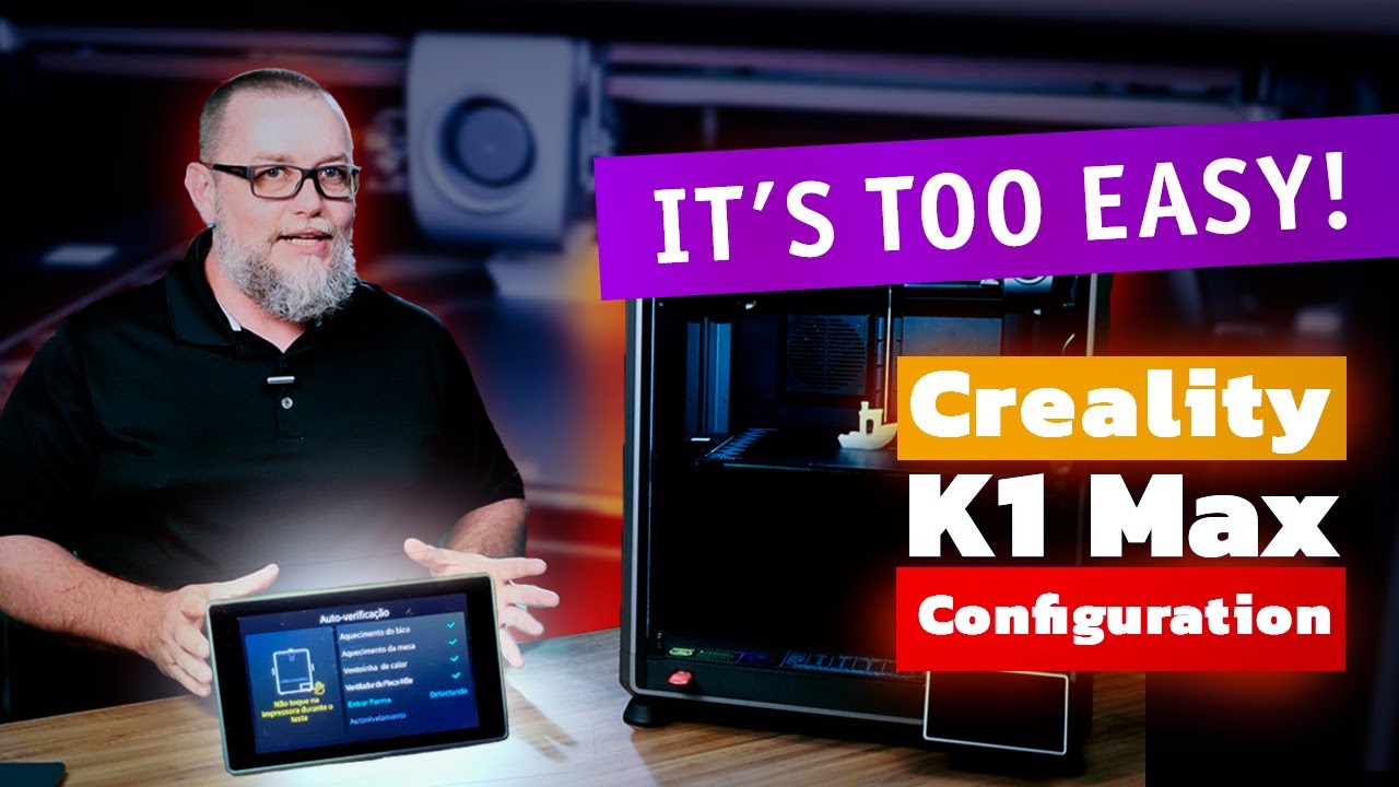 3D printer so simple to set up | Creality K1 Max