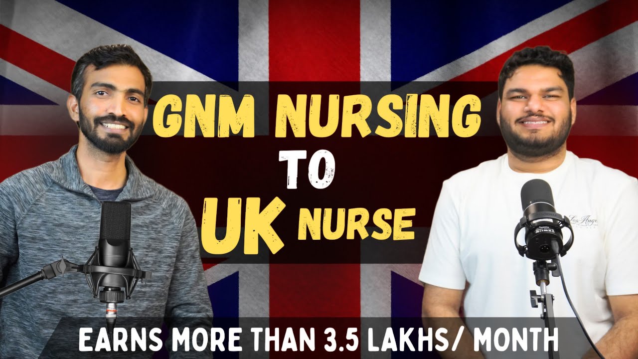 My journey as a GNM Nurse from India to UK | Nursing as a career 