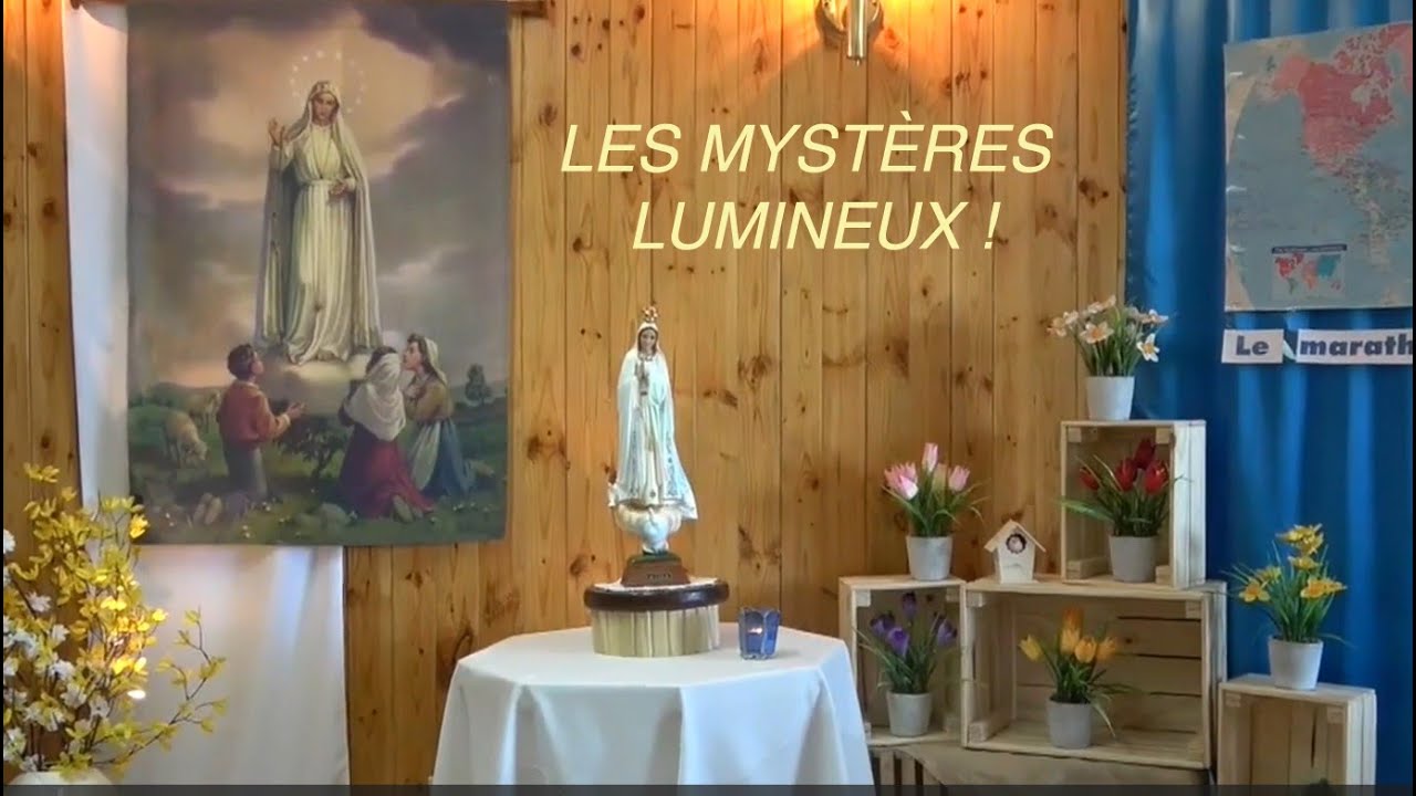 LE CHAPELET DES MYSTÈRES LUMINEUX