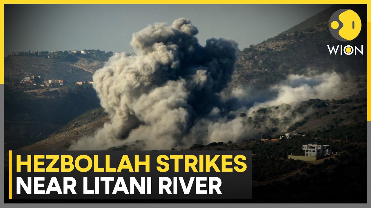 Israel-Iran War: Hezbollah Launches Strikes Near Litani River, Civilians Evacuate | WION