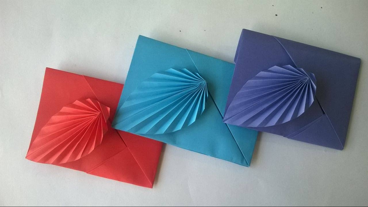 SOBRE DE PAPEL PARA CARTA  ¡Muy facil de hacer!
