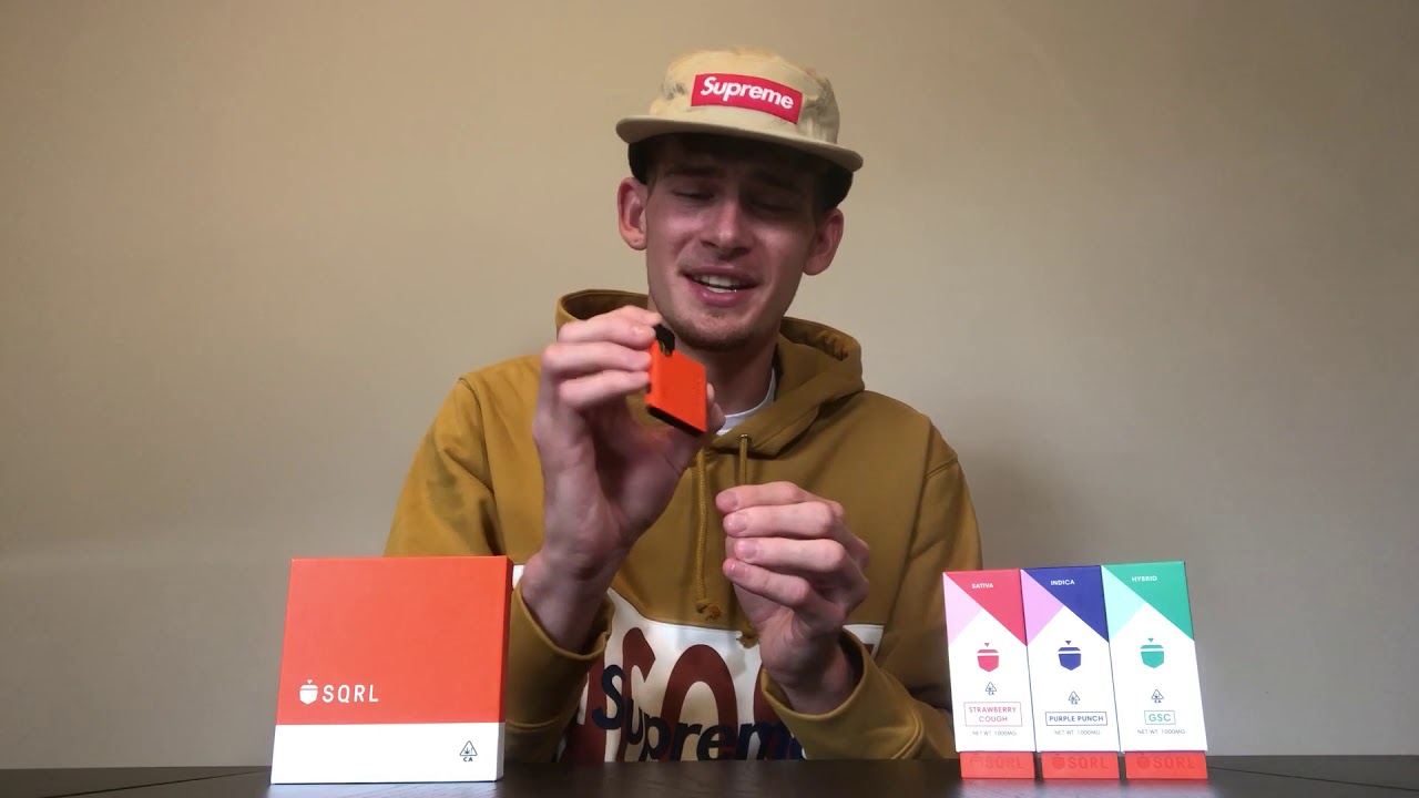 SQRL Brand THC Pod Review
