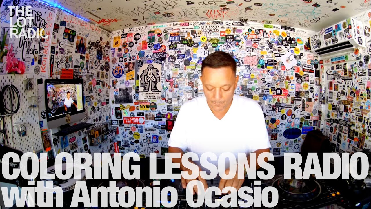COLORING LESSONS RADIO with Antonio Ocasio @TheLotRadio 08-13-2023