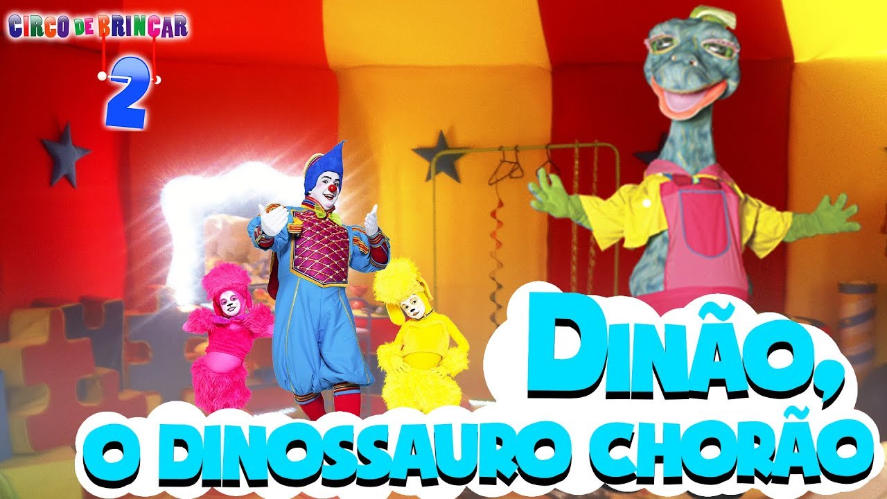TOPETÃO E SEU  AMIGÃO DINÃO, O DINOSSAURO CHORÃO