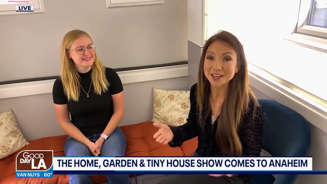 Good Day LA on FOX 11 - Wilderwise @ Anaheim Tiny House Show
