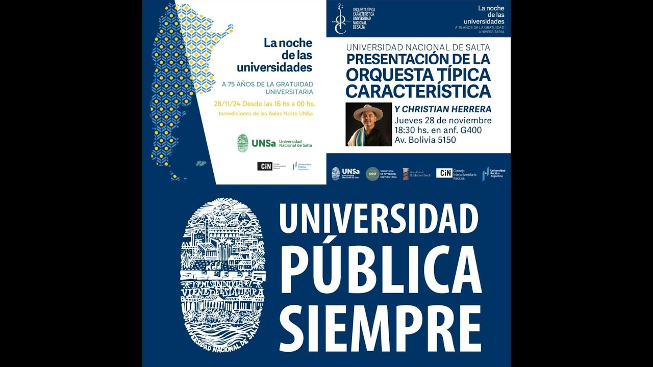 LA NOCHE DE LAS UNIVERSIDADES