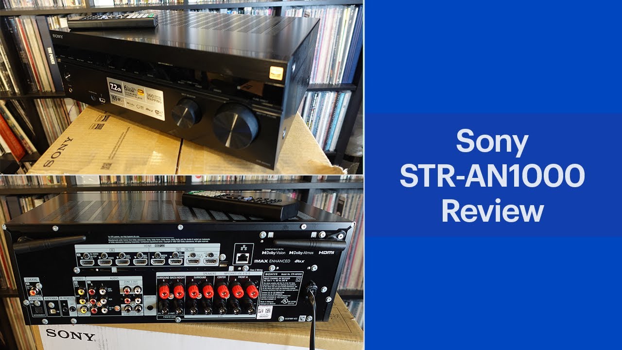 Sony STR-AN1000 7.2 Channel 8K A/V Receiver