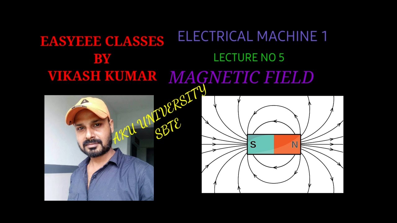 LECTURE NO-5 MAGNETIC FIELD//ELECTRICAL MACHINE 1