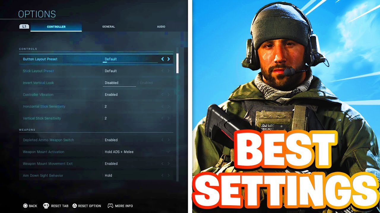 NEW #1 BEST SEASON 4 WARZONE SETTINGS (BEST AUDIO,GRAPHICS AND DEADZONE!) THE BEST SETTINGS IN MW!