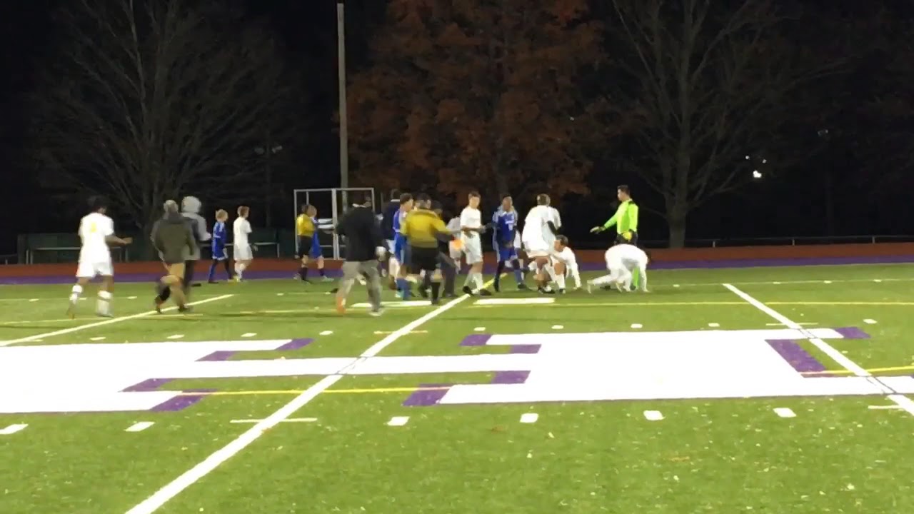 Boys soccer game between Drury, Hopkins High School ends in fight
