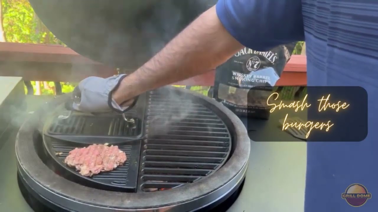 Stack and Rack System - Cast Iron Grates - Smash Burgers