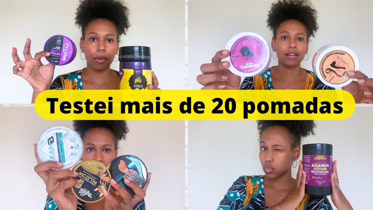 Meu top 3 de pomadas modeladoras