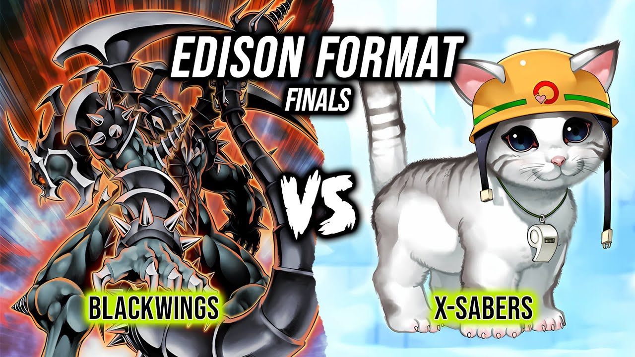 Финал формата Yu-Gi-Oh! Edison: Blackwings против X-Sabers