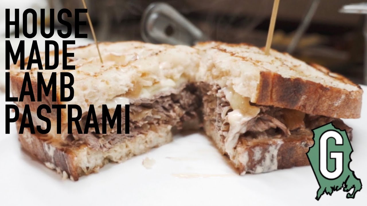 Lamb Pastrami Sandwich at The Ginger Man - Best Food in Greenwich - Tell'em Mike Sent You