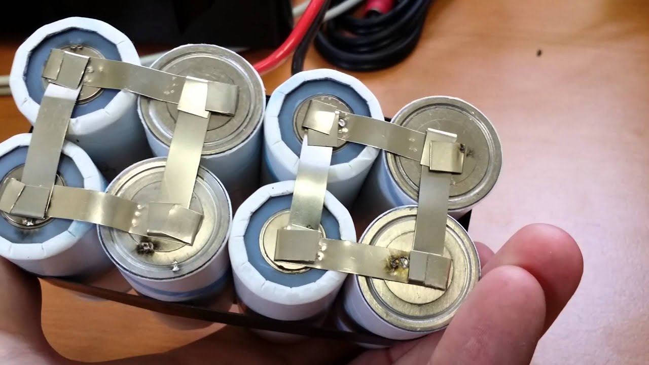 Homebrew QRP battery from A123 LiIon cells