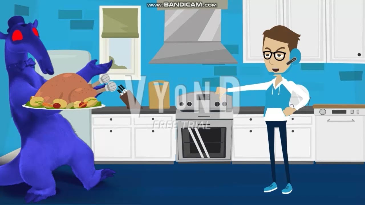 Dark Boomerang Charlie The Anteater Tries to Steal Studyhardt's Thanksgiving Turkey/Grounded