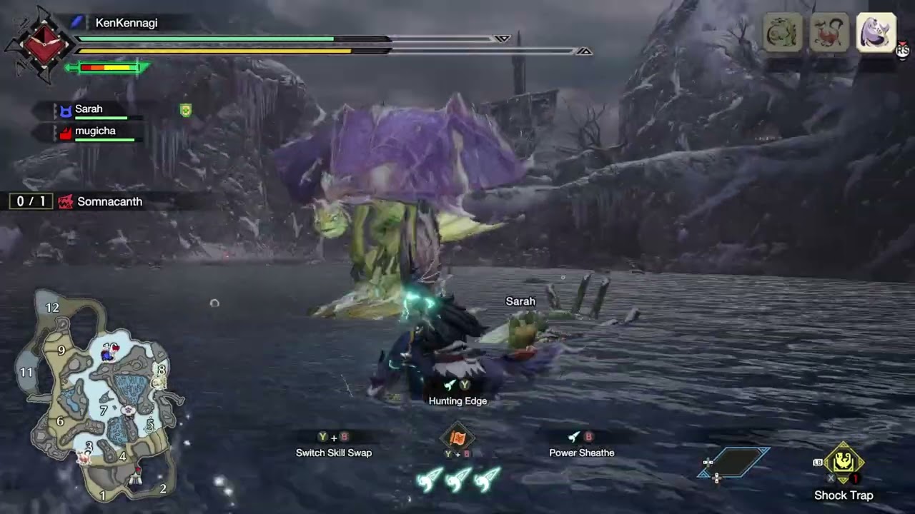 MONSTER HUNTER RISE - Somnacanth - Great Sword