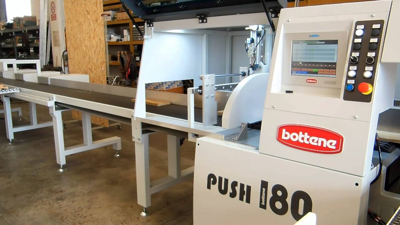 BOTTENE PUSH 180 XL OPTIMIZING CROSS CUT SAW