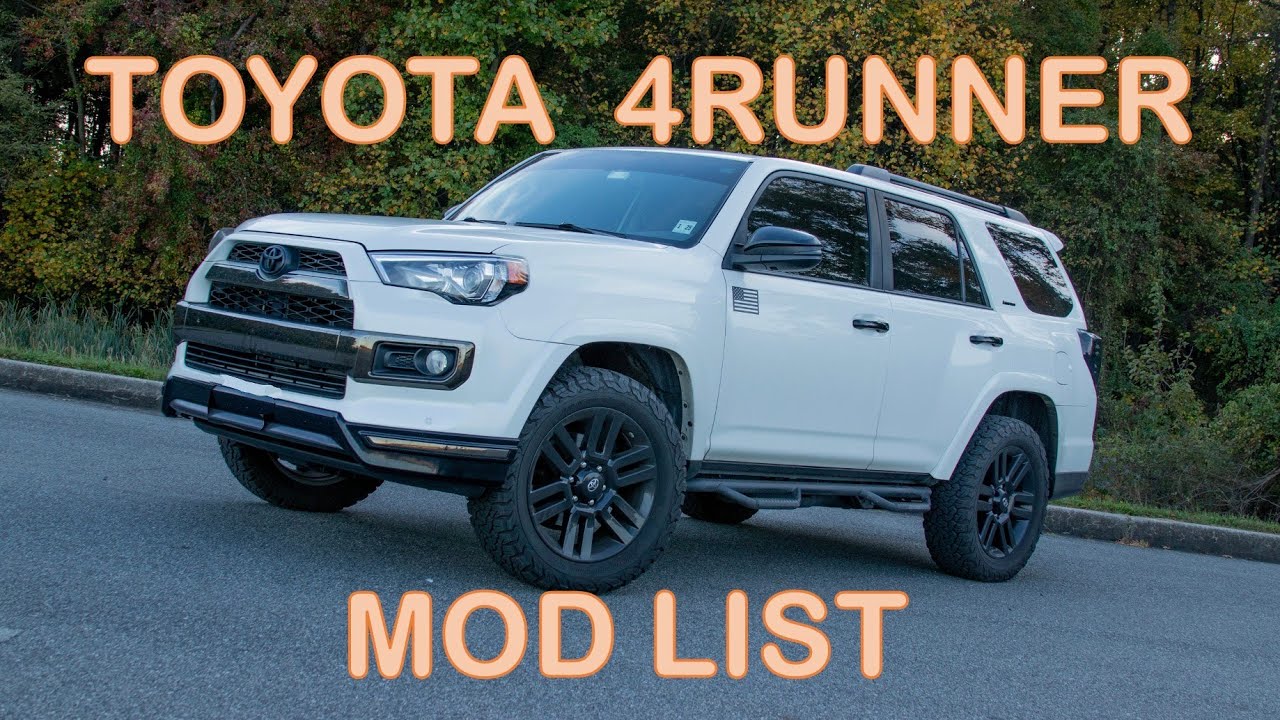 Модификации Toyota 4Runner: стоит ли тюнинговать свой автомобиль для повседневной езды?