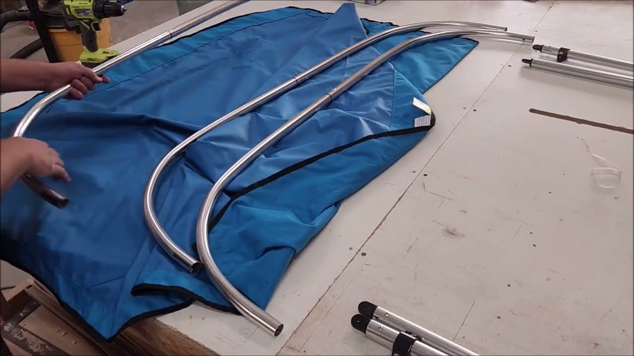 KAKIT Bimini Top Install