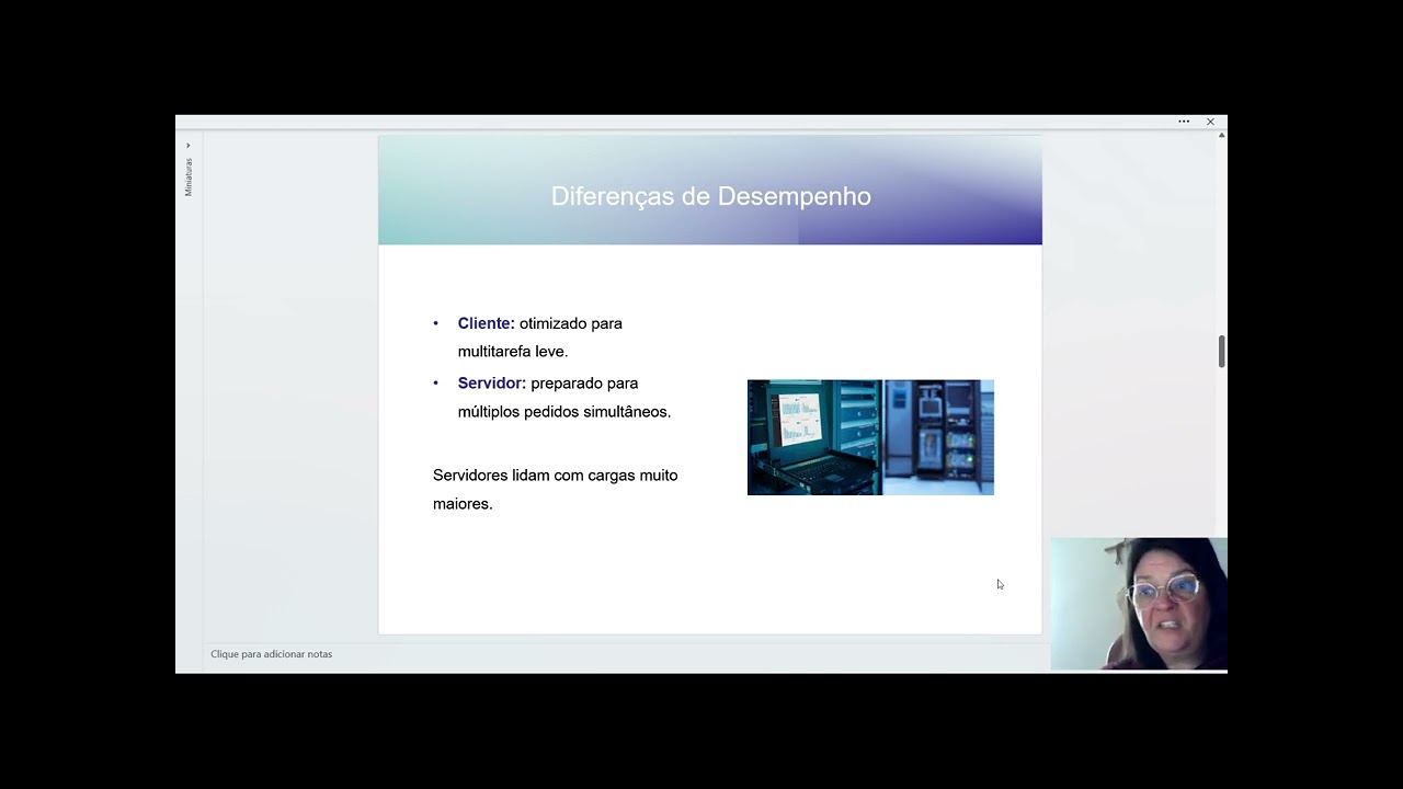 m1 3  Diferenças entre SO Cliente e Servidor