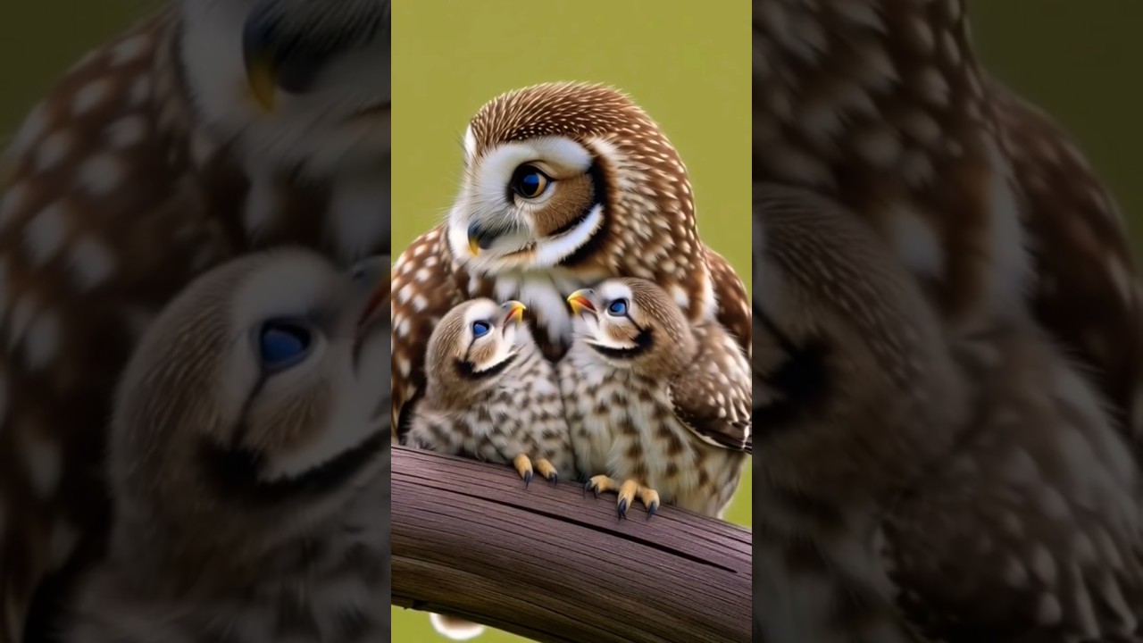 &ldquo;Mom and babies in the nest 🐦❤️#birdfamily #naturelovers #wildlifeshorts #viral