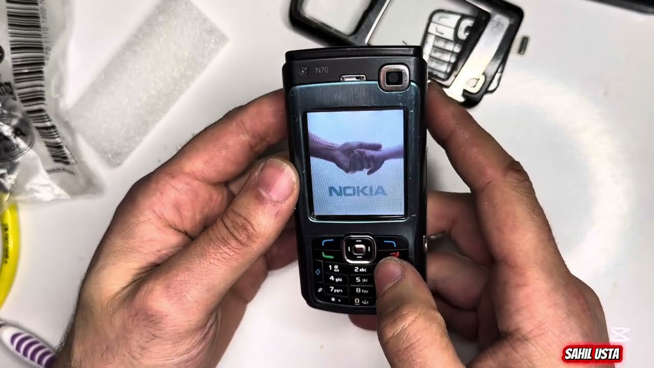 Nokia N70 Korpus Dəyişimi | Housing Replacement | Retro Phone Restoration