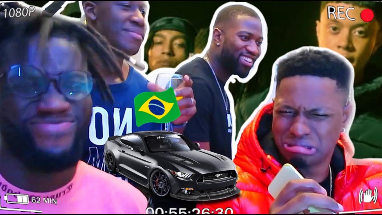 🇧🇷 GRINGOS REAGEM A TETO - MUSTANG PRETO (SHOW EM PORTUGAL DIA 23) 🐎🔥🥺