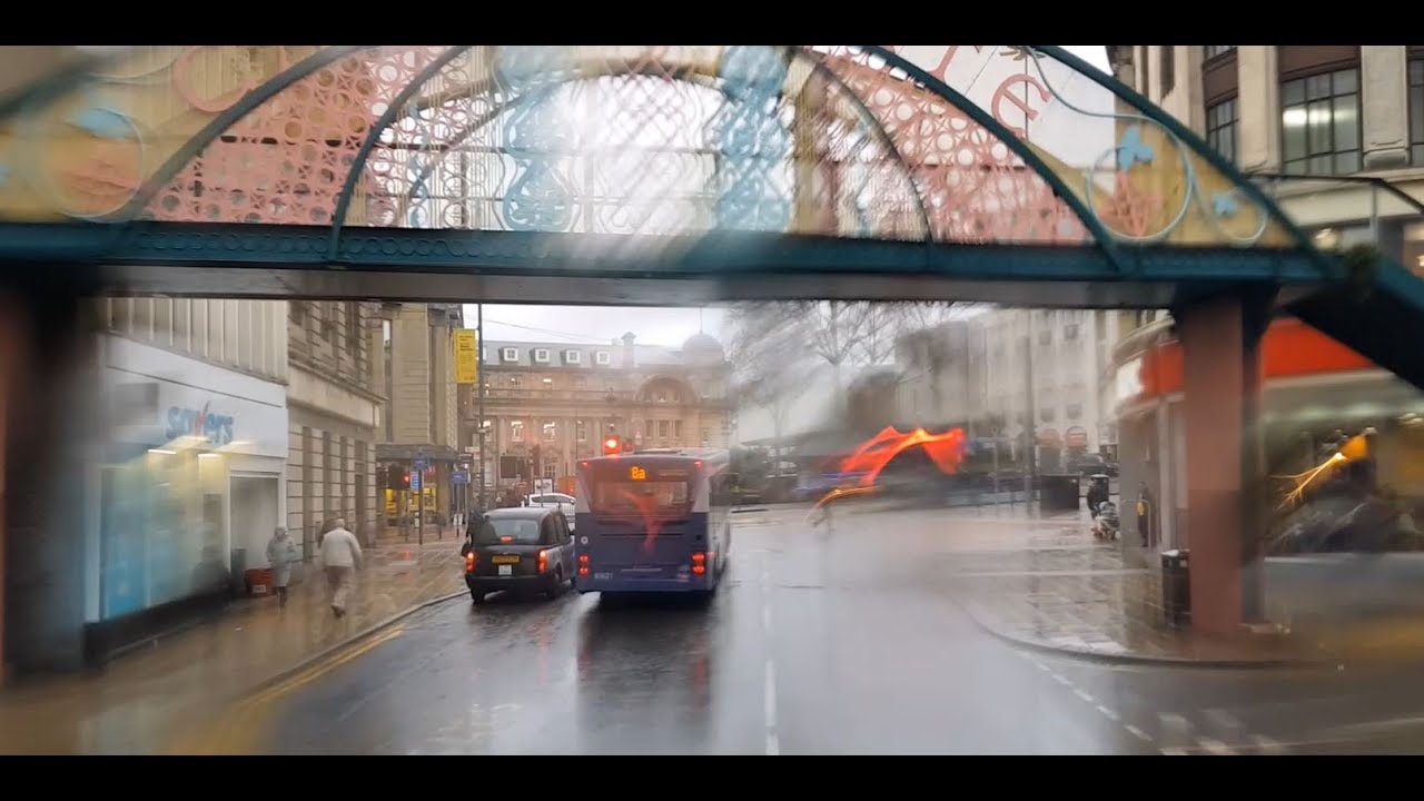 Stagecoach South Yorkshire 52 Full Route Visual- Woodhouse to Hillsborough via Sheffield City Centre