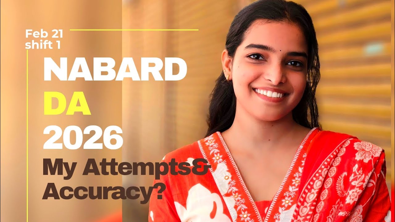 NABARD DA 2026 – My Attempts & Accuracy Normalisation will help or hurt?😳Kerala #ibps #nabard #exam