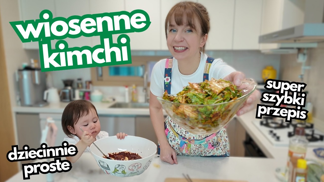 Kimchi, które robi się w 10 minut! Wiosenny koreański hit - super szybki przepis