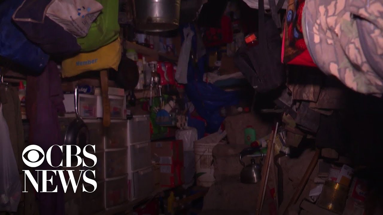 Child porn suspect found hiding in underground bunker